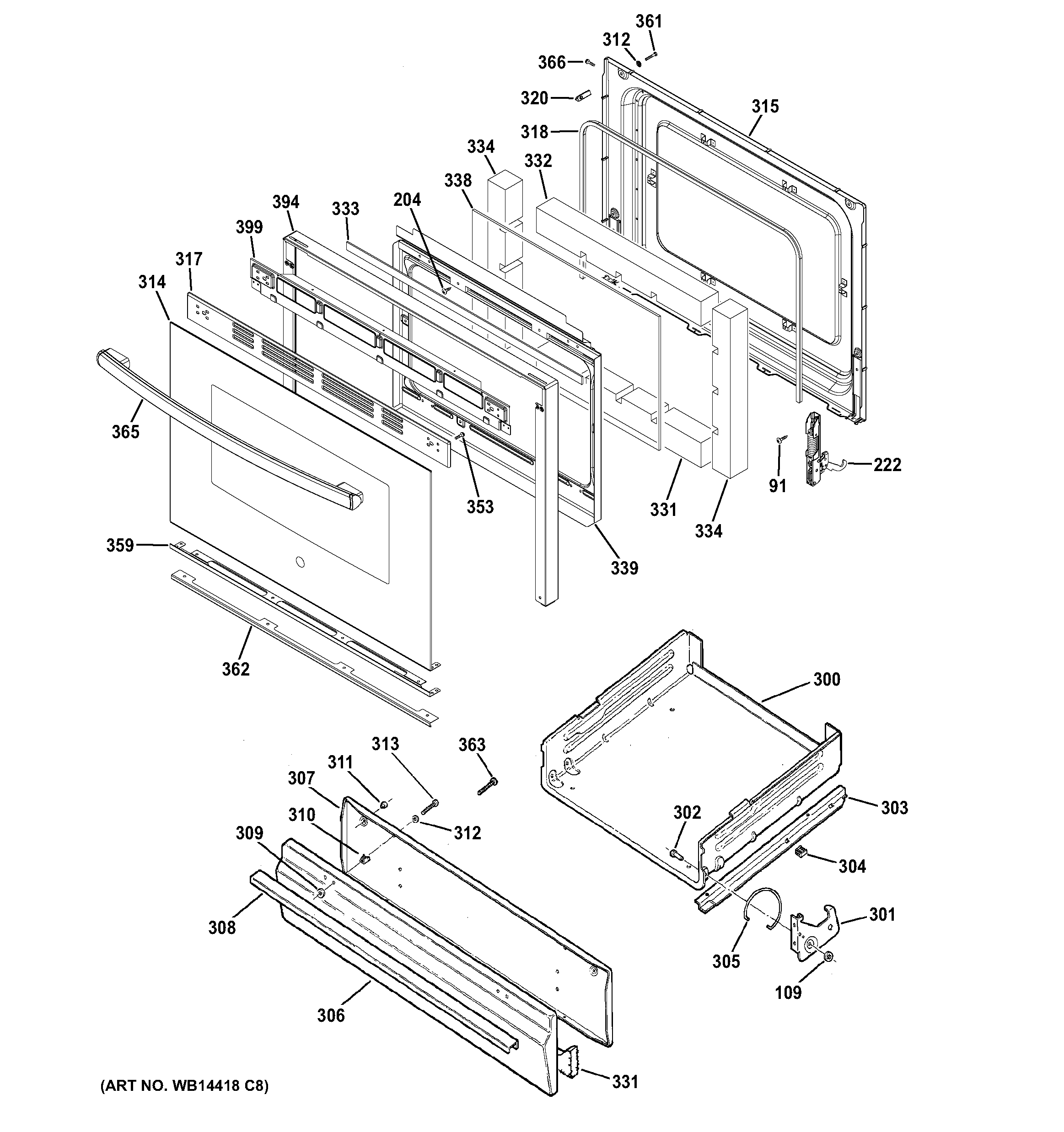 DOOR & DRAWER PARTS