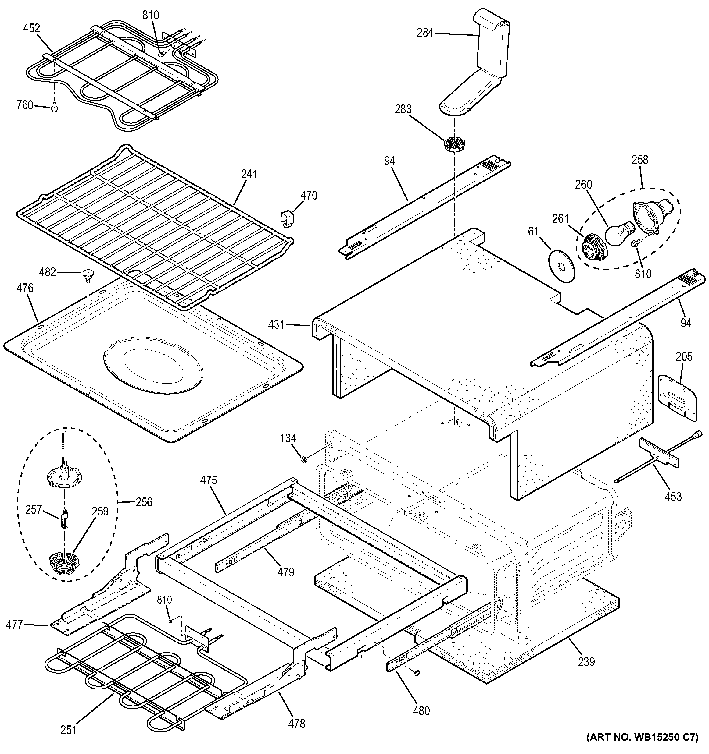Upper oven