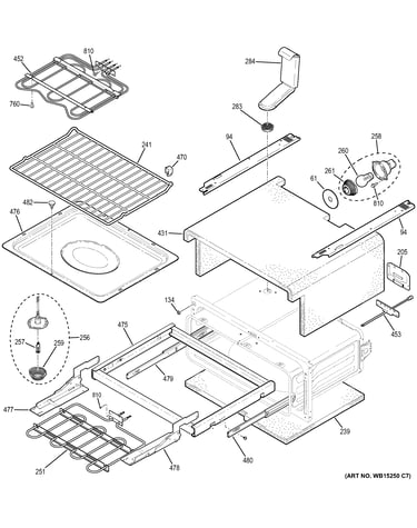 Upper oven