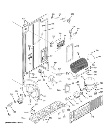 Machine compartment