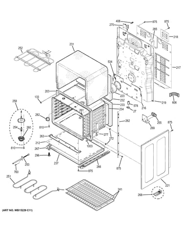 Lower oven