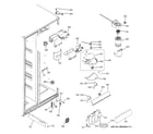 GE GSS25CGHECWW fresh food section diagram