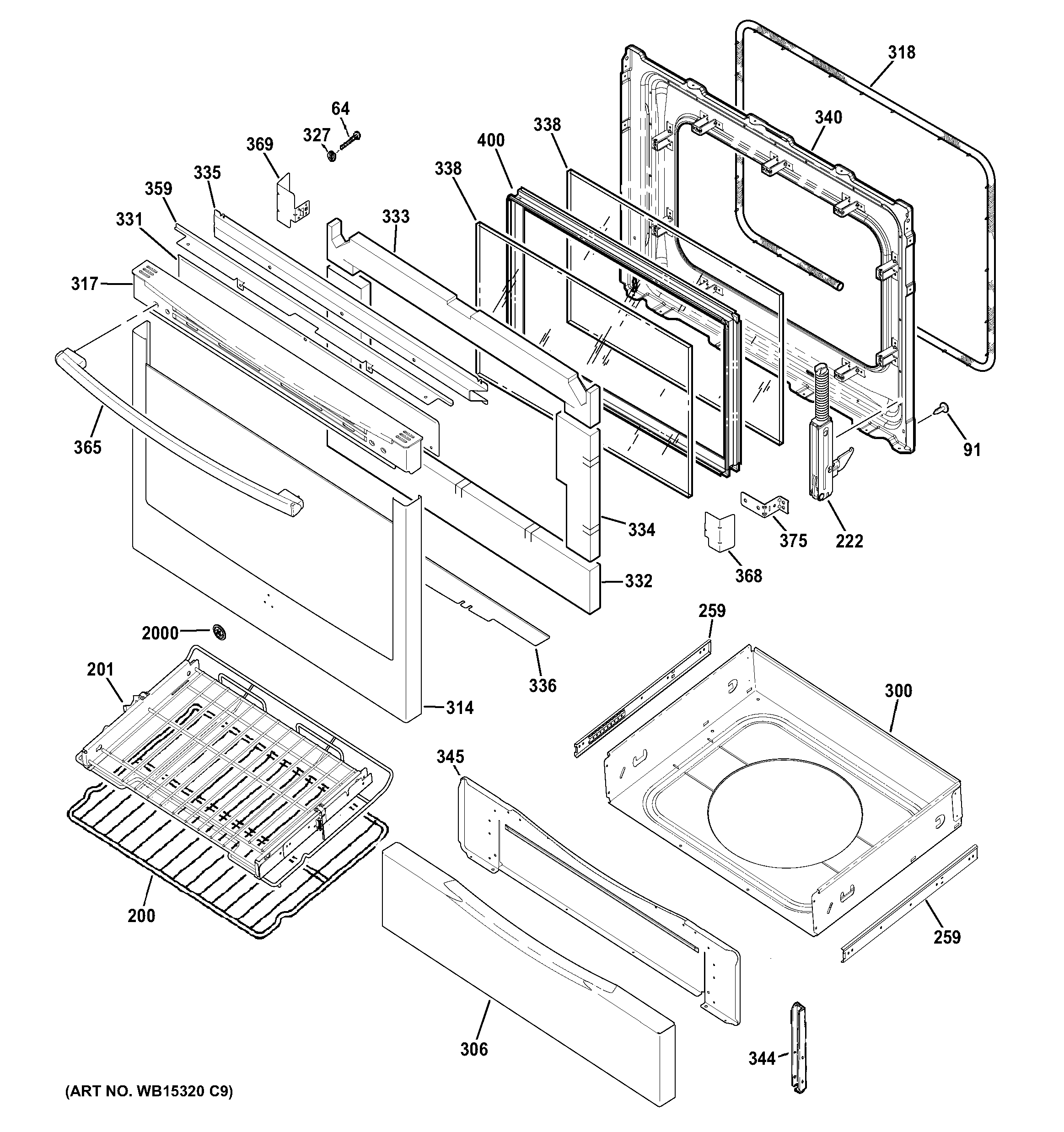 Door & drawer parts