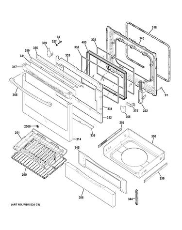 Door & drawer parts