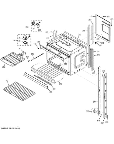 Upper oven