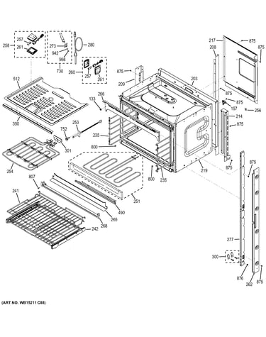 Upper oven