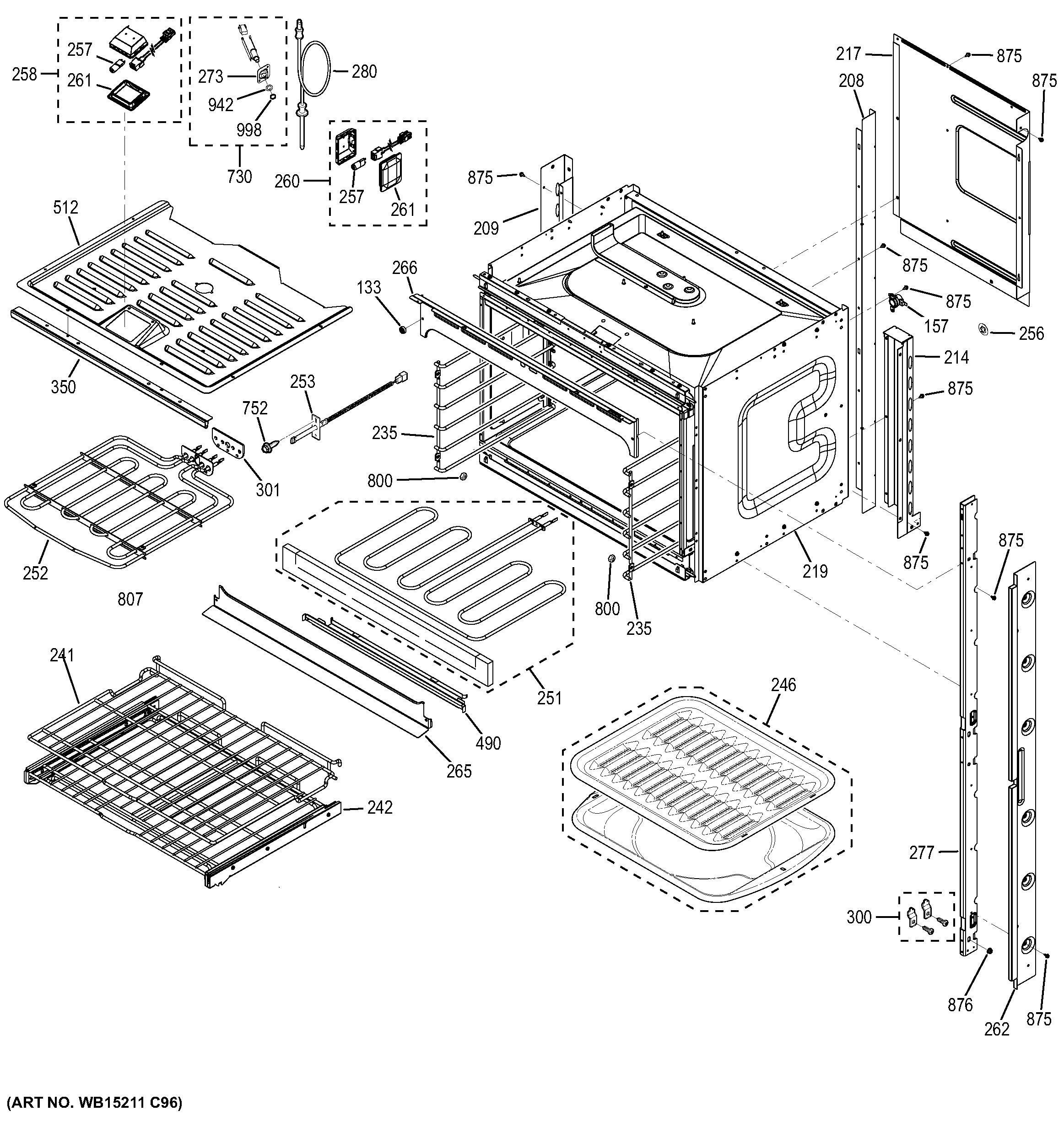 Upper oven