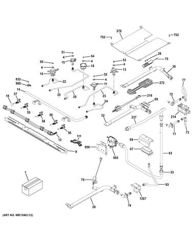 Gas & burner parts