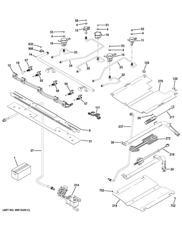 Gas & burner parts