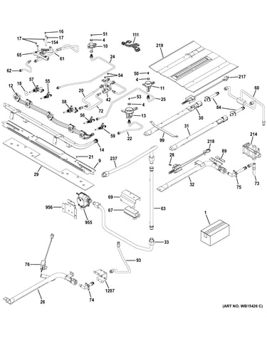Gas & burner parts