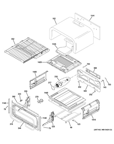 Upper oven