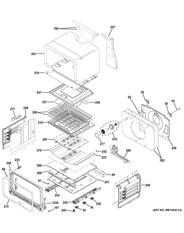 Lower oven