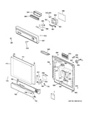 Escutcheon & door assembly