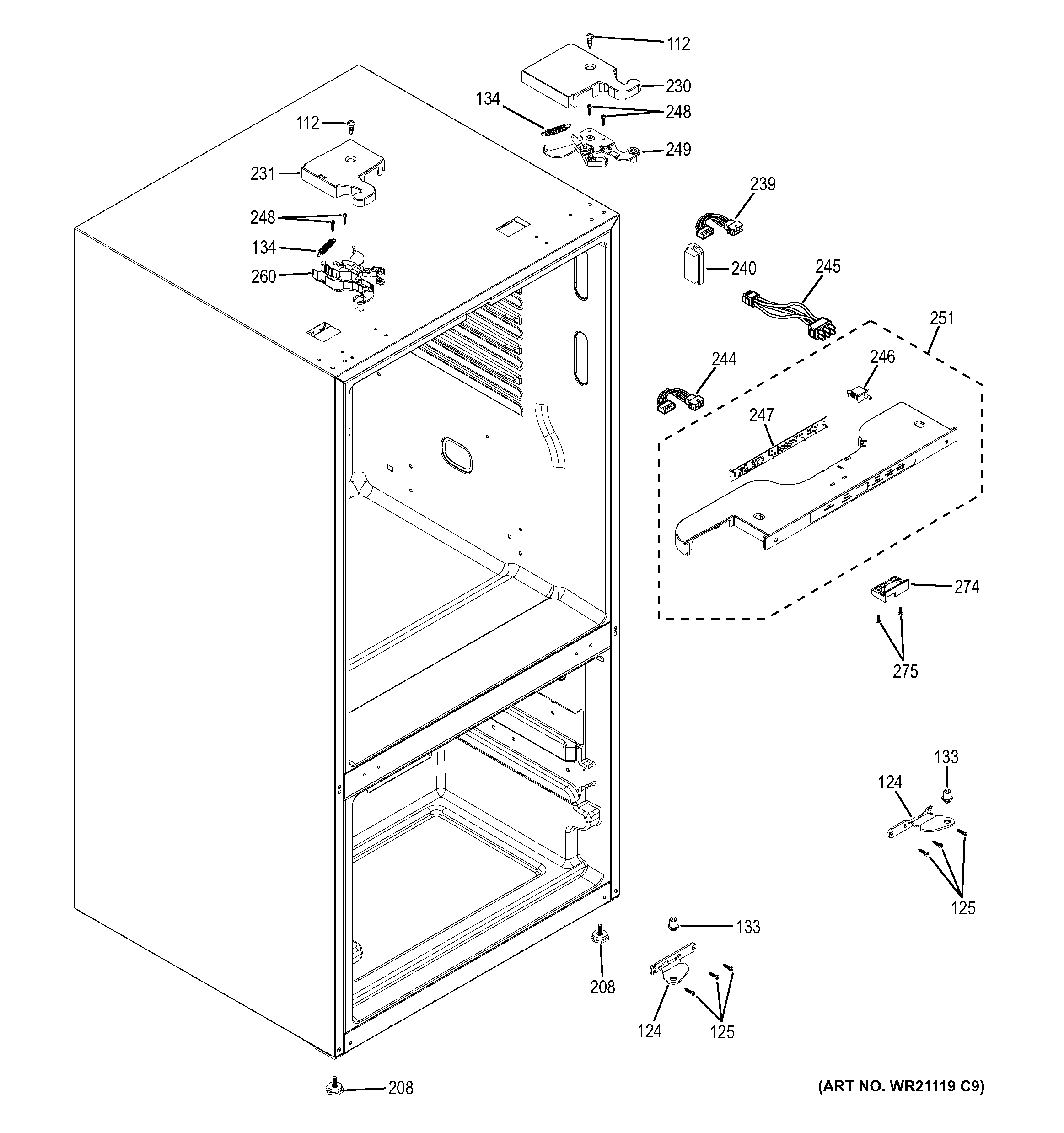 Case parts