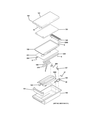 Griddle assembly