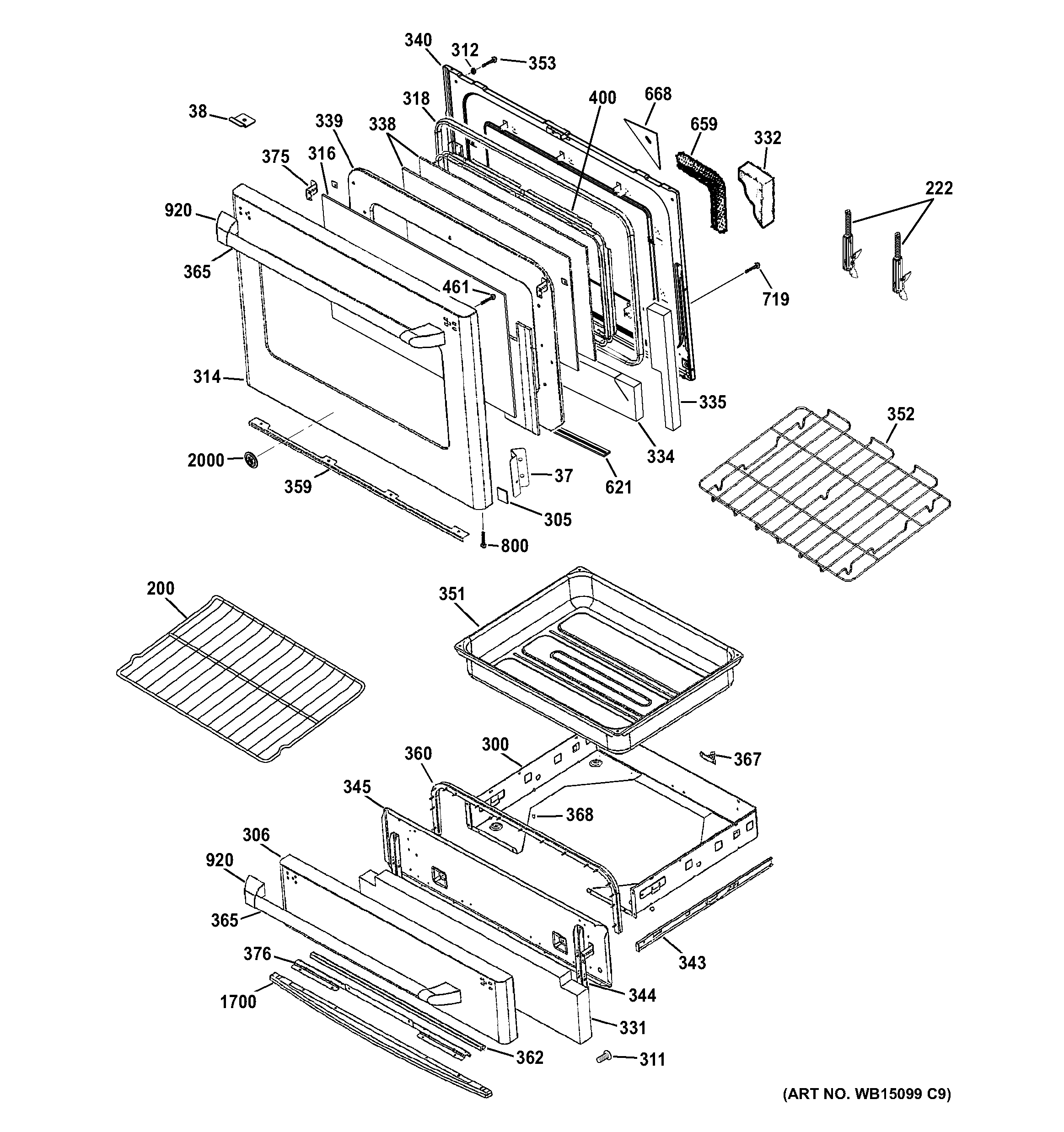 Door & drawer parts