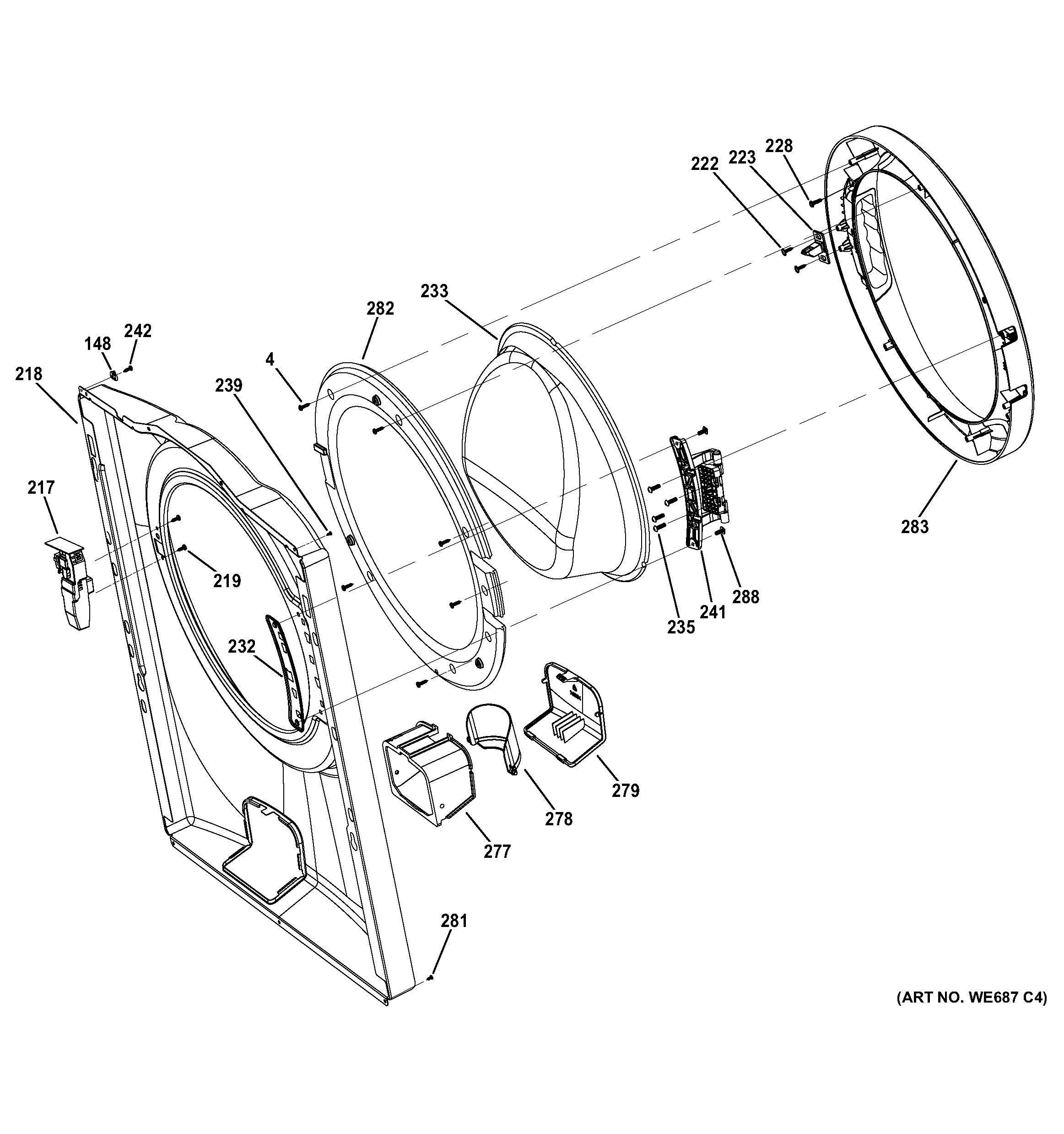 FRONT PANEL & DOOR