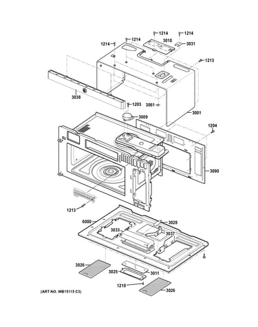 Oven cavity parts