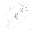 GE DVM7195SK1SS control parts diagram