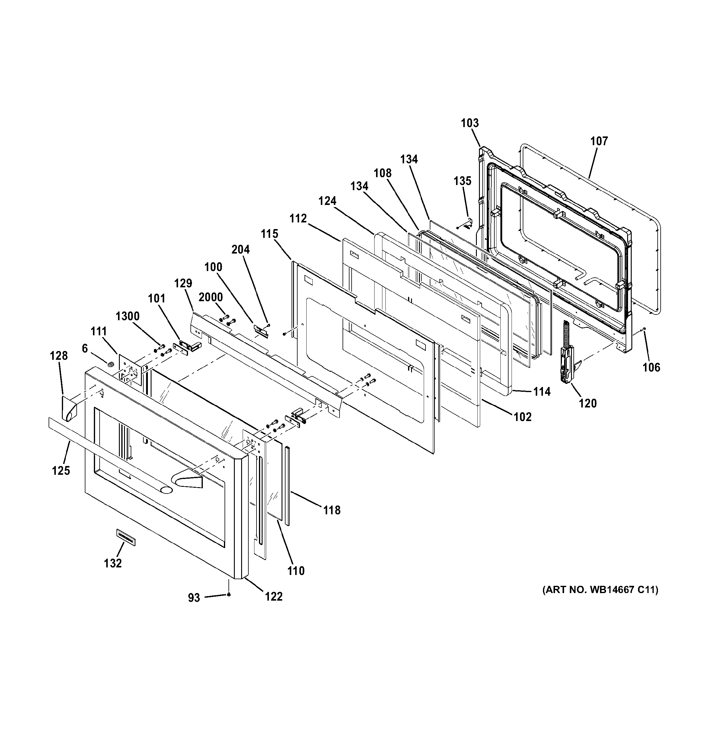 Large door assembly