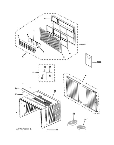 Grille & chassis parts