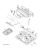 Control panel & cooktop
