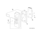 GE PVM1790DR1BB control parts diagram