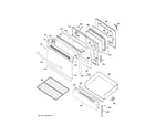 GE JGB650DEF2BB door & drawer parts diagram