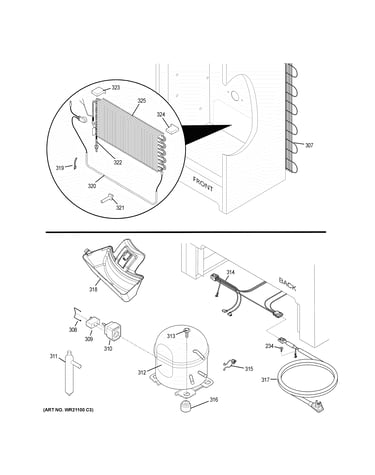 Machine compartment