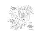 GE JB750SJ2SS body parts diagram