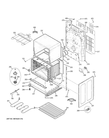 Lower oven