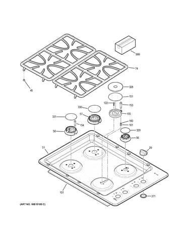 Control panel & cooktop