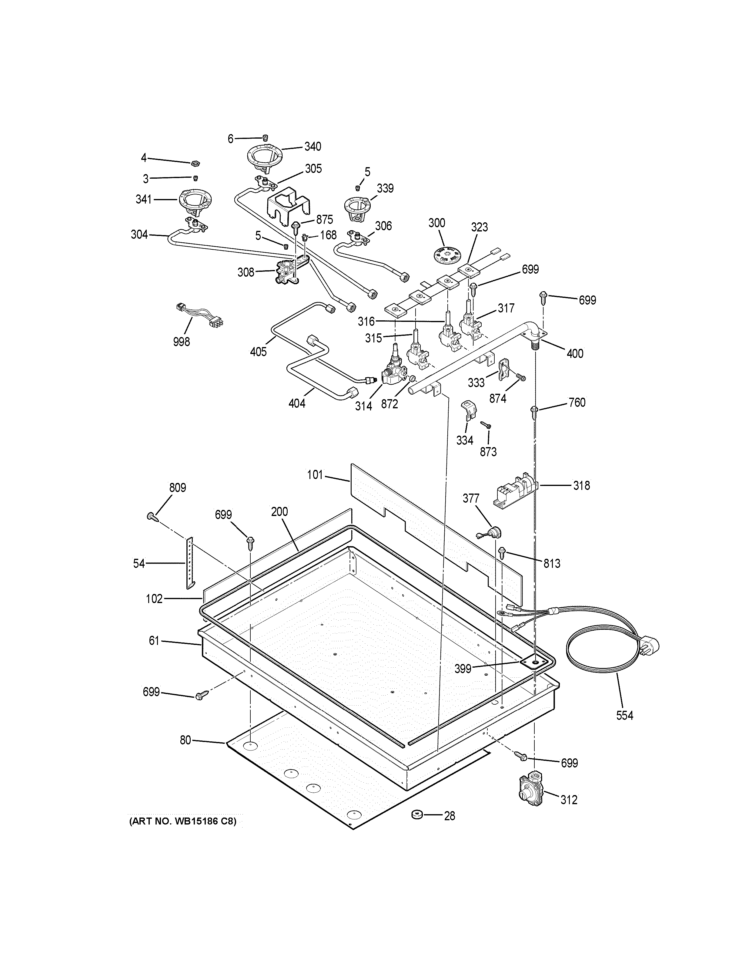 GAS & BURNER PARTS