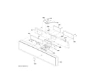 GE PSB9120DF3WW control parts diagram