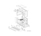 GE PSB9120SF3SS oven cavity parts diagram