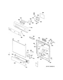 Escutcheon & door assembly