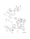 Escutcheon & door assembly