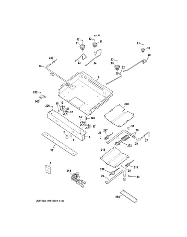 Gas & burner parts