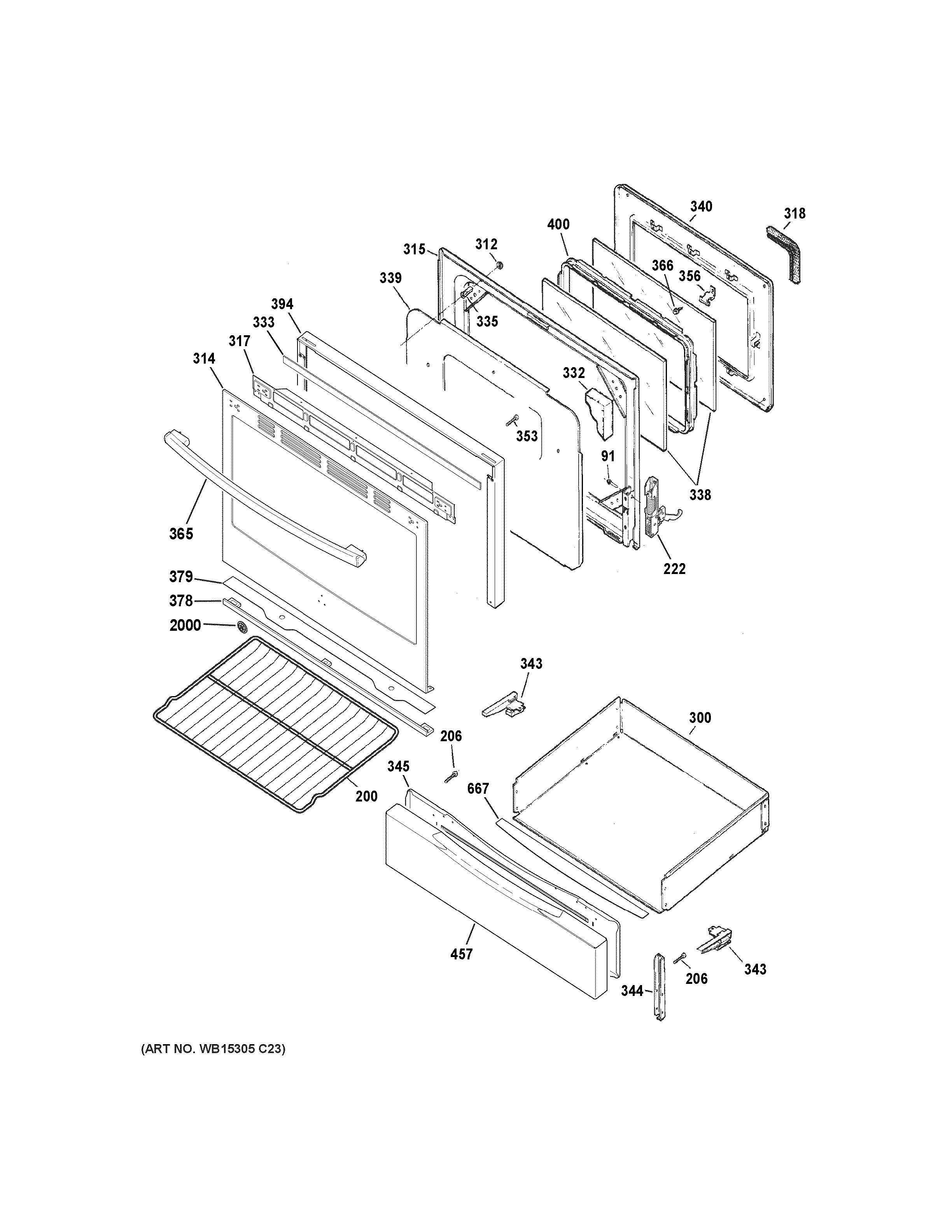 Door & drawer parts
