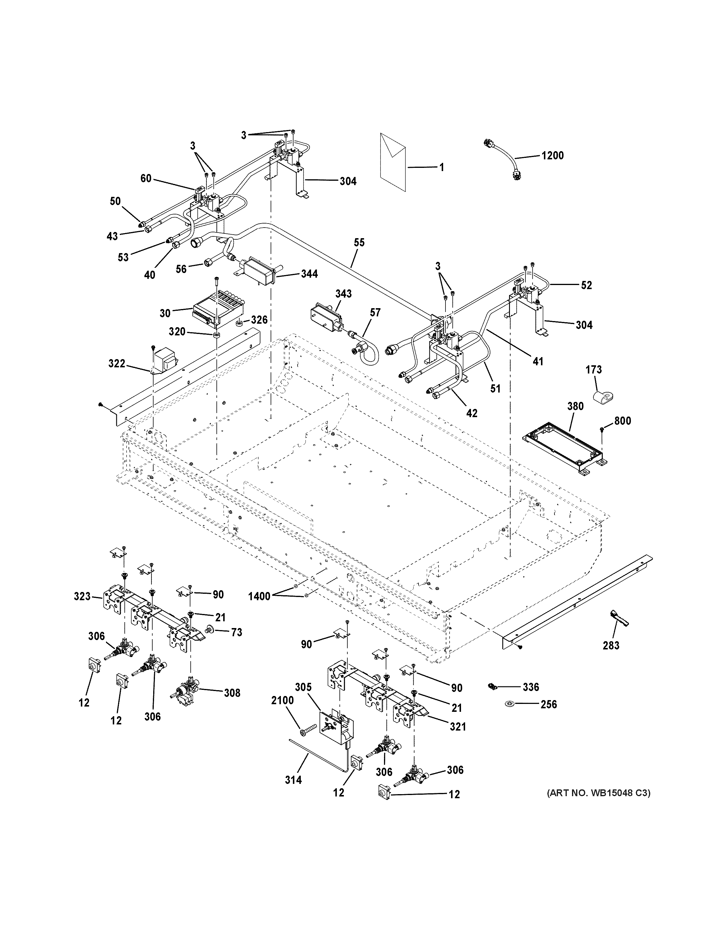 Gas & burner parts
