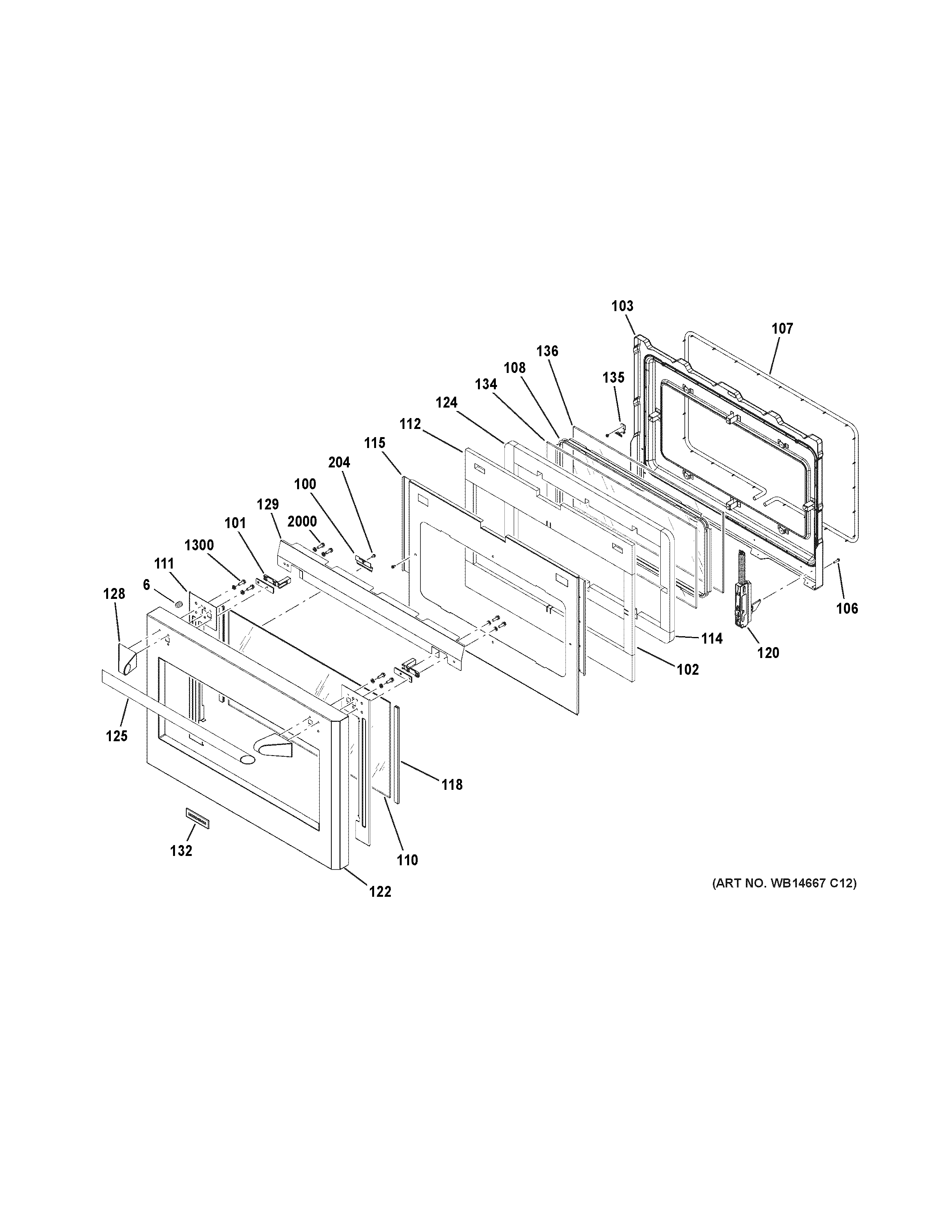 LARGE DOOR ASSEMBLY