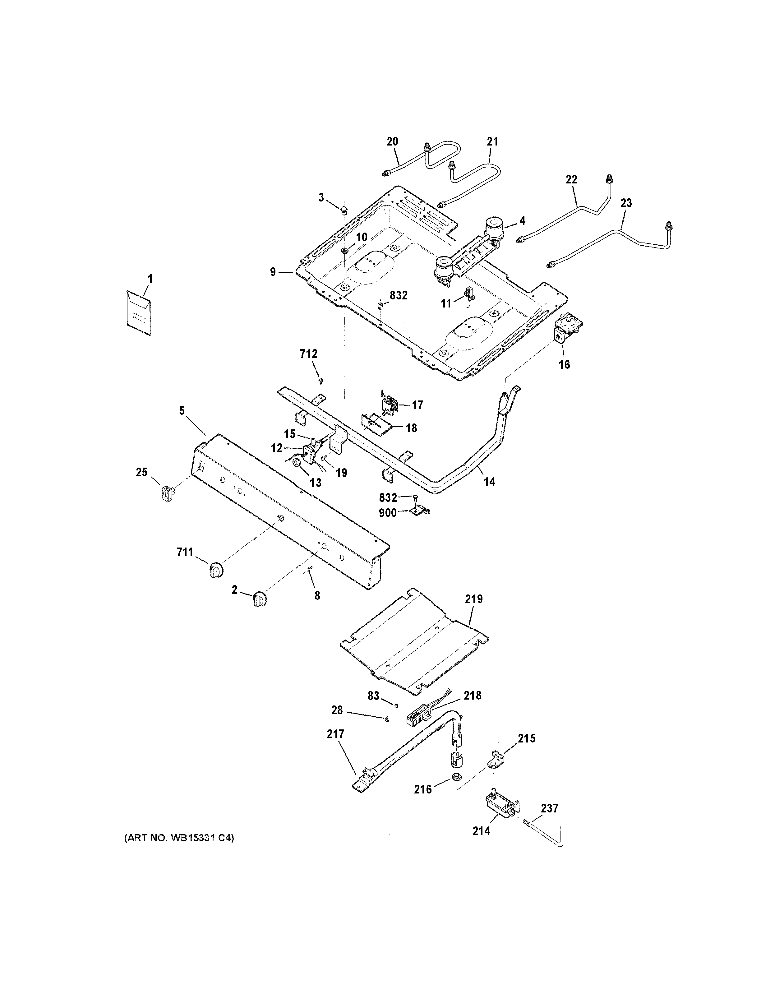 Gas & burner parts