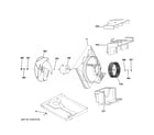 GE AEM05LVL1 base pan parts diagram
