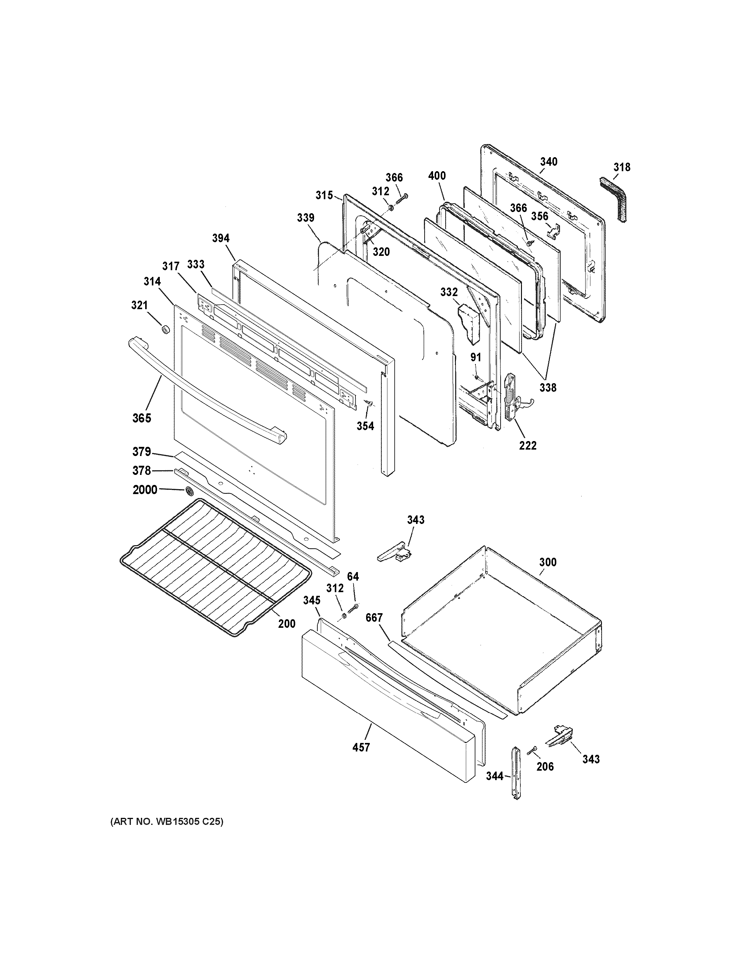 Door & drawer parts
