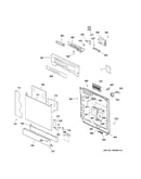 Escutcheon & door assembly