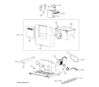 GE PSB48YSXASS ice maker & dispenser diagram
