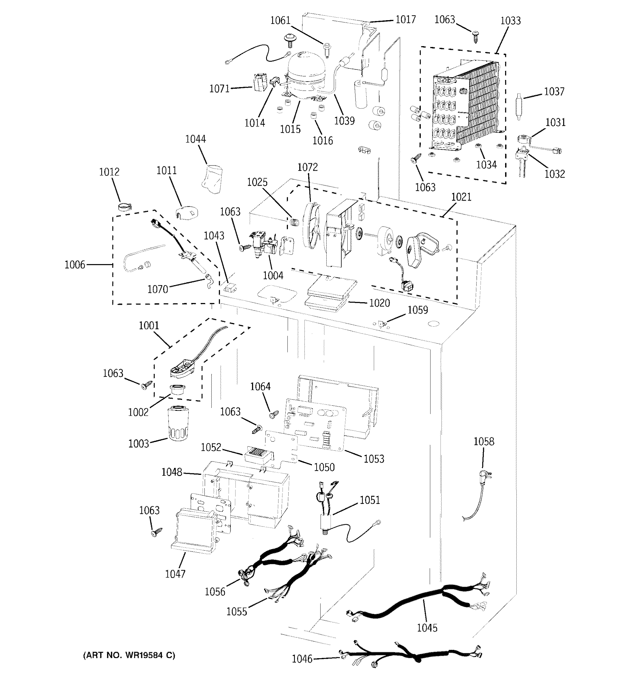 Machine compartment