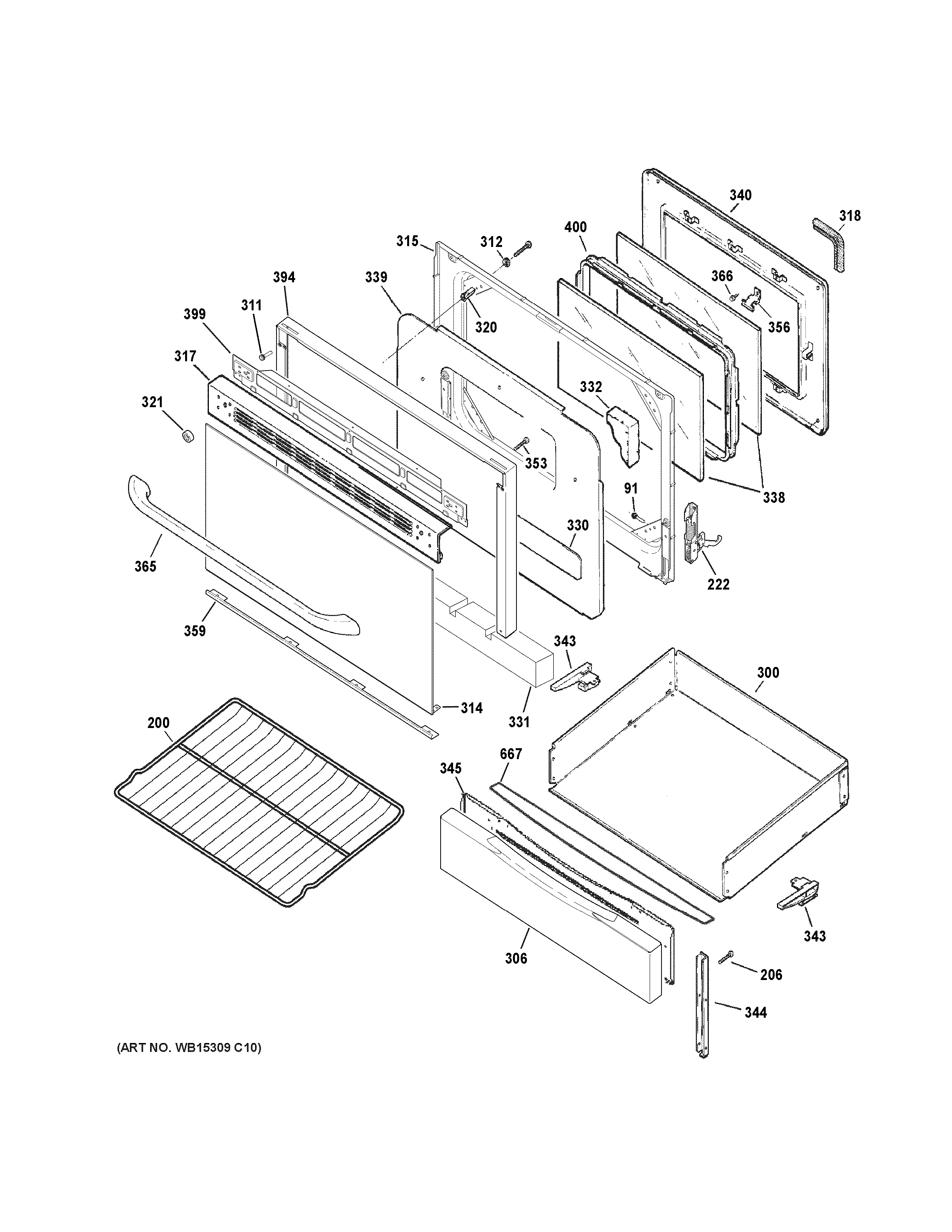 Door & drawer parts