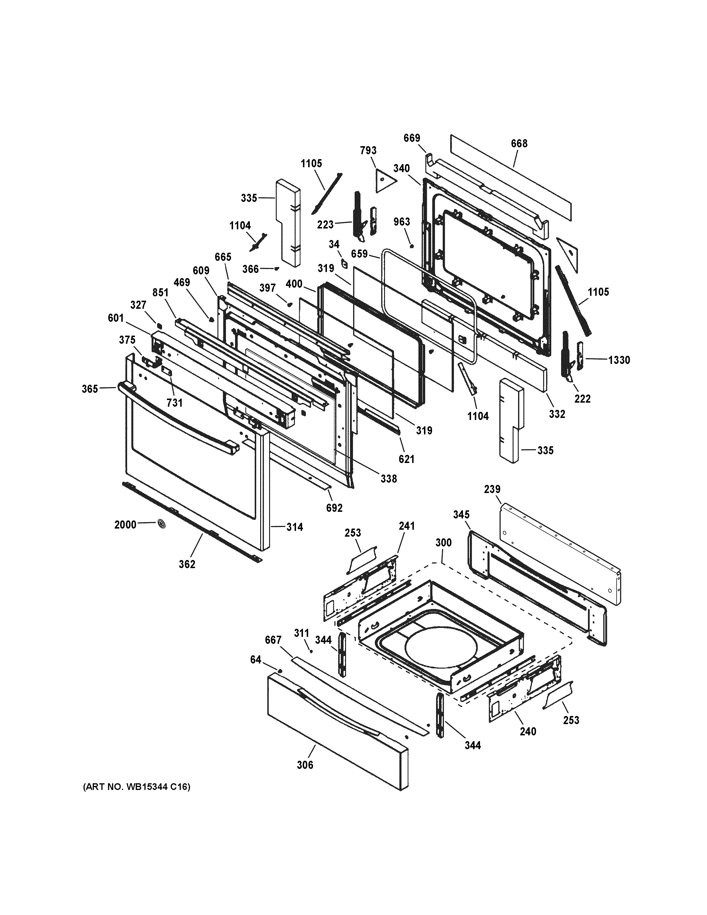 Door & drawer parts