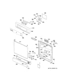 Escutcheon & door assembly